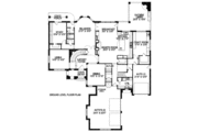 European Style House Plan - 4 Beds 4.5 Baths 5592 Sq/Ft Plan #141-201 