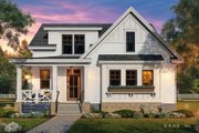 Farmhouse Style House Plan - 3 Beds 3.5 Baths 2230 Sq/Ft Plan #51-1455 Exterior 