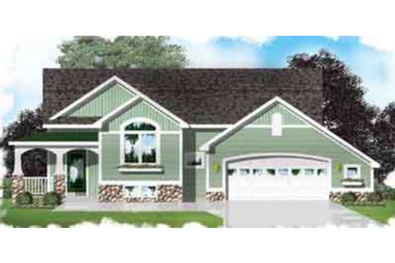 Traditional Style House Plan - 2 Beds 2 Baths 1254 Sq/Ft Plan #49-169
