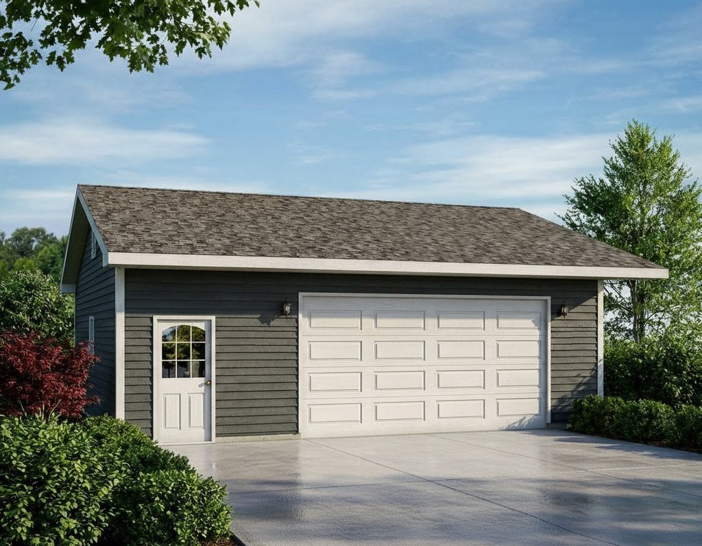 Exterior - Front Elevation 2 for Traditional House Plan #22-551, 0 bath