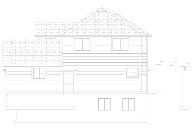 Architectural House Design - Exterior - Other Elevation for Farmhouse House Plan #1060-374 - 3 bed, 2.5 bath