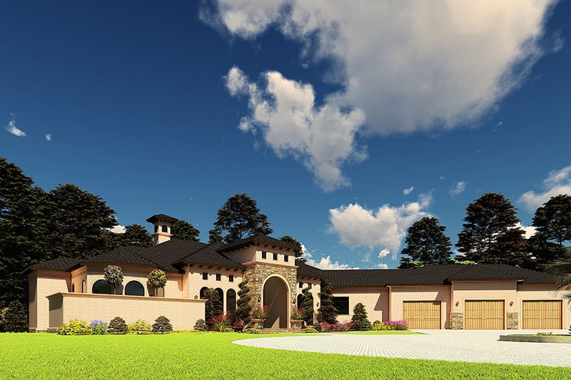House Plan Design - Exterior - Other Elevation for European House Plan #923-208 - 3 bed, 3.5 bath