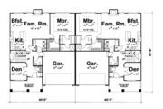 Cottage Style House Plan - 3 Beds 2.5 Baths 3398 Sq/Ft Plan #20-1346 