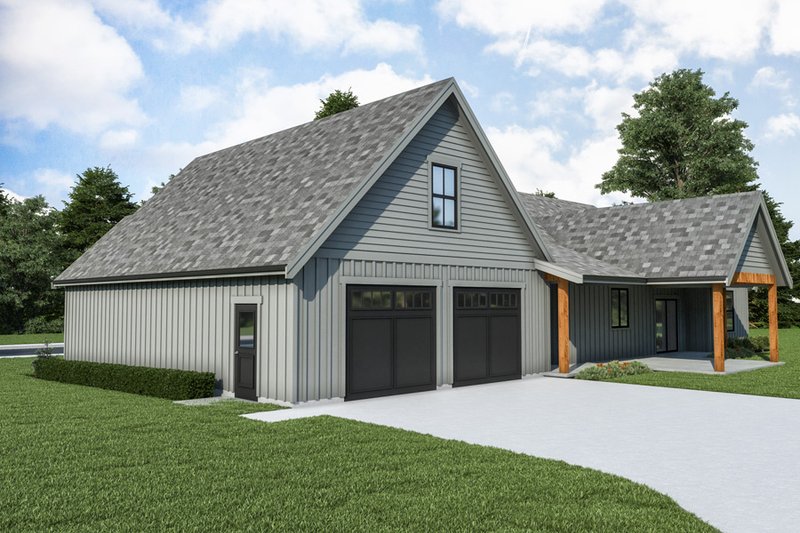 House Plan Design - Exterior - Other Elevation 1 for Farmhouse House Plan #1070-117 - 3 bed, 2.5 bath