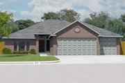 Traditional Style House Plan - 3 Beds 2 Baths 1862 Sq/Ft Plan #65-298 