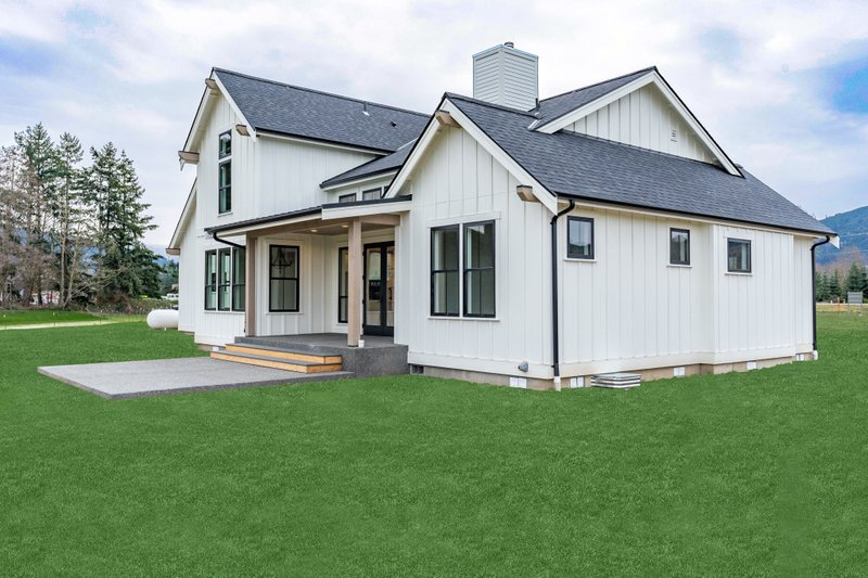Architectural House Design - Exterior - Other Elevation for Country House Plan #1070-33 - 3 bed, 2.5 bath