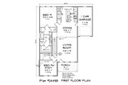 Cottage Style House Plan - 4 Beds 3 Baths 1746 Sq/Ft Plan #513-2288 