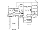 Traditional Style House Plan - 3 Beds 2.5 Baths 2893 Sq/Ft Plan #117-510 