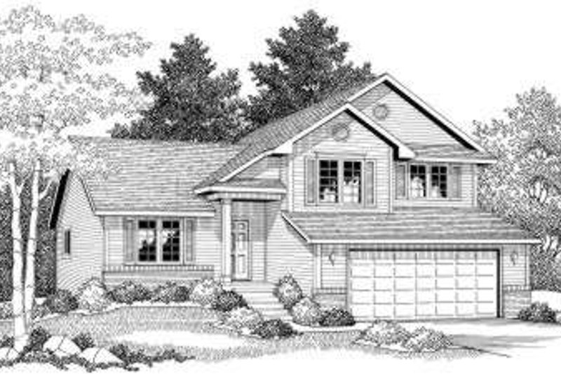 House Design - Traditional Exterior - Front Elevation Plan #70-598