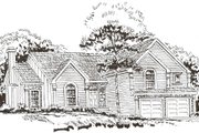 Country Style House Plan - 4 Beds 3 Baths 1954 Sq/Ft Plan #405-204 