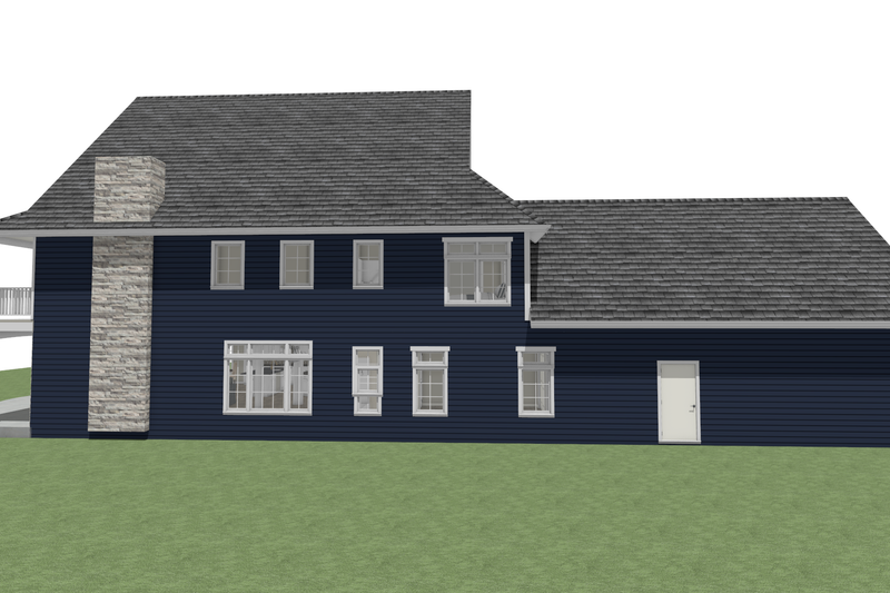 Architectural House Design - Photo 4 for Beach House Plan #1109-36 - 5 bed, 4.5 bath