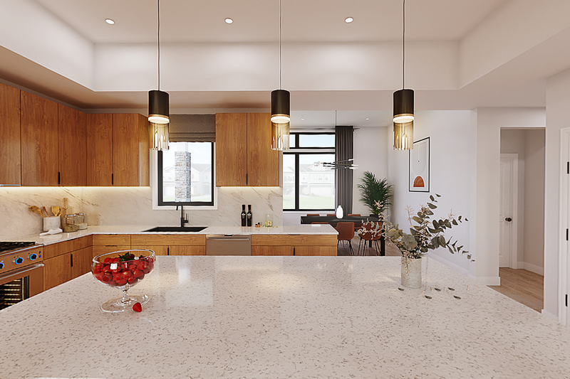 Dream House Plan - Interior - Kitchen 1 for Prairie House Plan #48-1100 - 3 bed, 2.5 bath