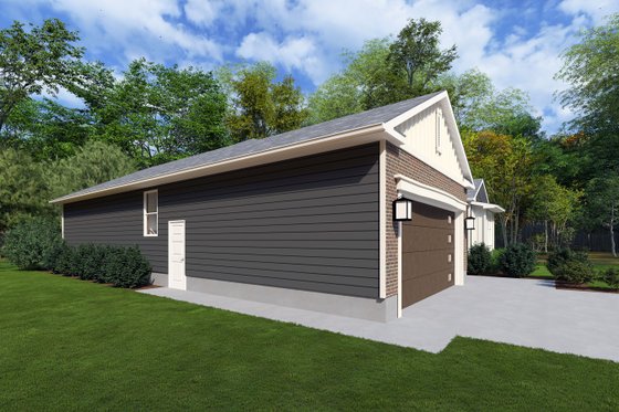 Exterior - Other Elevation for Ranch House Plan #1111-7 - 3 bed, 2 bath