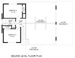 Traditional Style House Plan - 4 Beds 3.5 Baths 2882 Sq/Ft Plan #932-463 