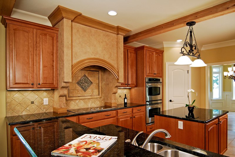 Architectural House Design - Traditional style, Craftsman details, Kitchen