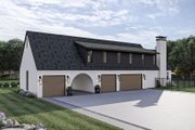 Modern Style House Plan - 5 Beds 3.5 Baths 4714 Sq/Ft Plan #455-513 