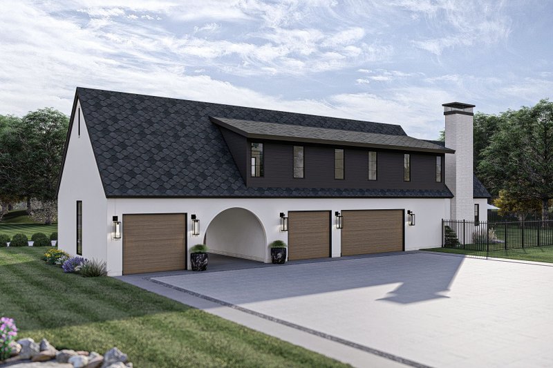 Home Plan - Exterior - Other Elevation for Modern House Plan #455-513 - 5 bed, 3.5 bath