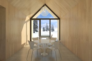 Interior - Other 1 for Modern House Plan #933-7 - 3 bed, 2.5 bath