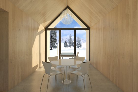 Interior - Other 1 for Modern House Plan #933-7 - 3 bed, 2.5 bath