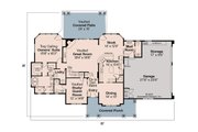 Craftsman Style House Plan - 4 Beds 3.5 Baths 2674 Sq/Ft Plan #124-582 