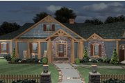 Cottage Style House Plan - 3 Beds 3 Baths 1898 Sq/Ft Plan #56-716 