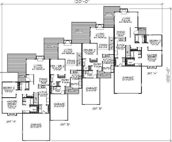 Contemporary Floor Plan - Main Floor Plan #320-310