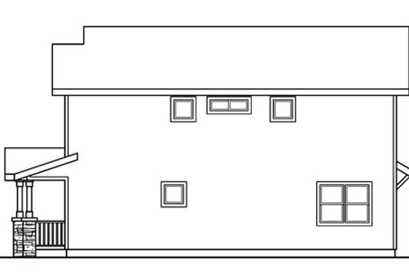 Home Plan - Exterior - Other Elevation 1 House Plan #124-719 - 3 bed, 1.5 bath