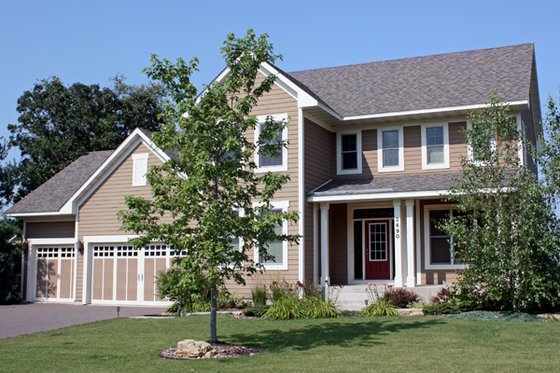 Exterior - Other Elevation 1 for Farmhouse House Plan #51-522 - 4 bed, 2.5 bath