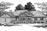Traditional Style House Plan - 3 Beds 2.5 Baths 2042 Sq/Ft Plan #70-288 