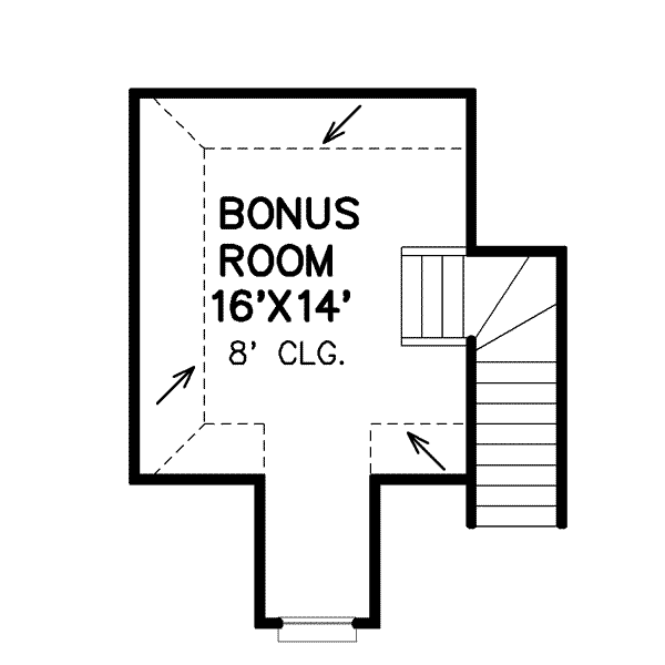 Traditional Floor Plan - Other Floor Plan #65-449
