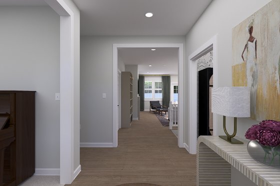 Interior - Entry for Farmhouse House Plan #1060-291 - 2 bed, 2.5 bath