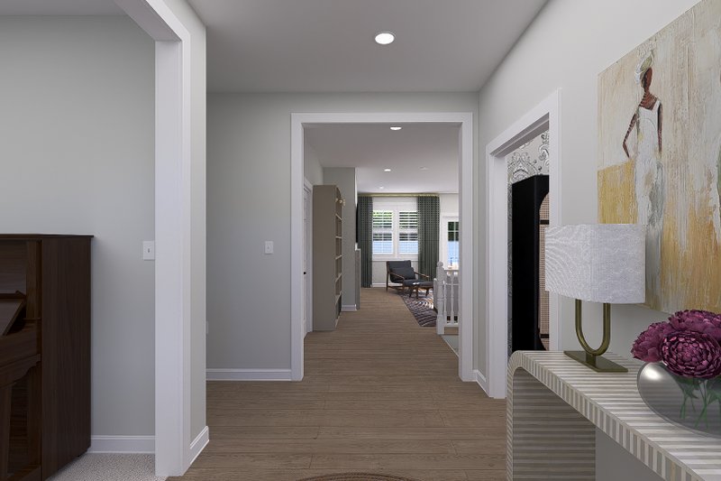 House Plan Design - Interior - Entry for Farmhouse House Plan #1060-291 - 2 bed, 2.5 bath