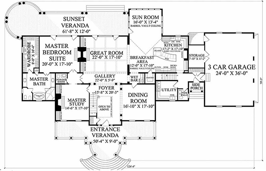 Southern Style House Plan 4 Beds 5 5 Baths 5564 Sq Ft Plan 137