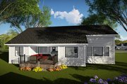 Ranch Style House Plan - 3 Beds 2 Baths 1837 Sq/Ft Plan #70-1477 