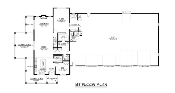 Dream House Plan - Country Floor Plan - Main Floor Plan #1064-270
