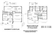 Modern Style House Plan - 3 Beds 2 Baths 2184 Sq/Ft Plan #1100-34 