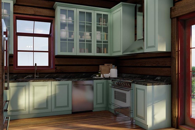 Home Plan - Interior - Kitchen 3 for Country House Plan #923-303 - 3 bed, 2.5 bath