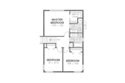 European Style House Plan - 3 Beds 3 Baths 2056 Sq/Ft Plan #18-9002 