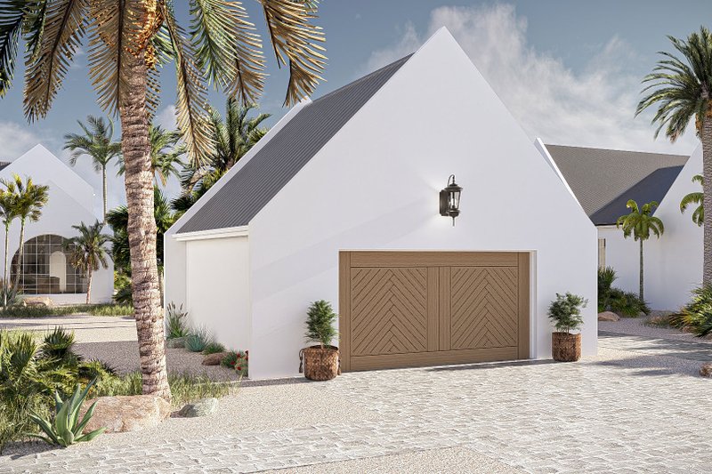Dream House Plan - Exterior - Other Elevation 3 for Beach House Plan #455-753, 0 bath