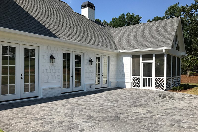 Architectural House Design - Exterior - Outdoor Living for Traditional House Plan #437-83 - 4 bed, 3.5 bath