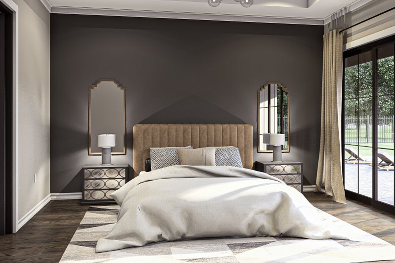 Dream House Plan - Interior - Master Bedroom for Modern House Plan #455-443 - 3 bed, 2.5 bath