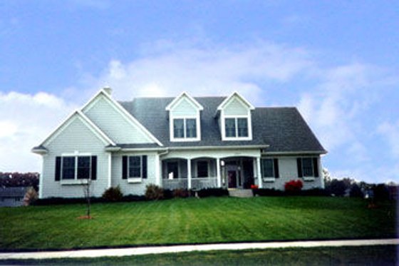 Exterior - Other Elevation for Traditional House Plan #70-297 - 3 bed, 2.5 bath