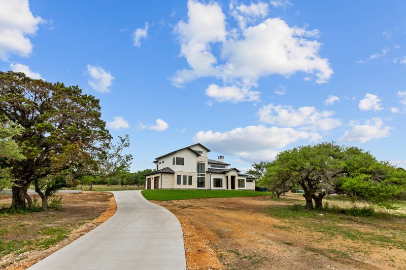 Dream House Plan - Exterior - Front Elevation 3 for Modern House Plan #1110-38 - 4 bed, 5 bath