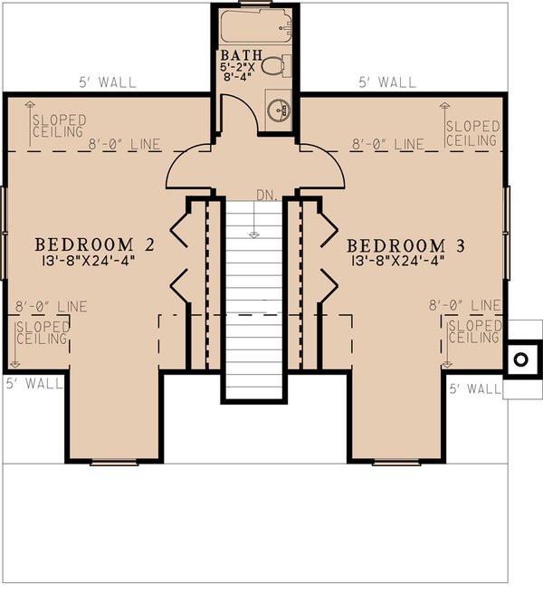 House Design - Country Floor Plan - Upper Floor Plan #923-303