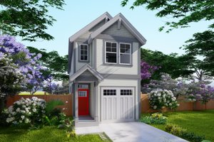 Craftsman Exterior - Front Elevation Plan #53-766