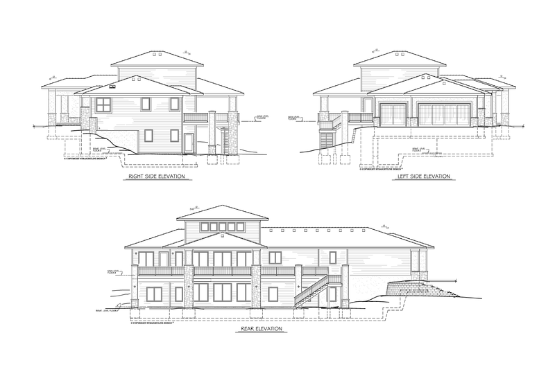 Architectural House Design - Exterior - Other Elevation for Ranch House Plan #1122-19 - 2 bed, 2 bath