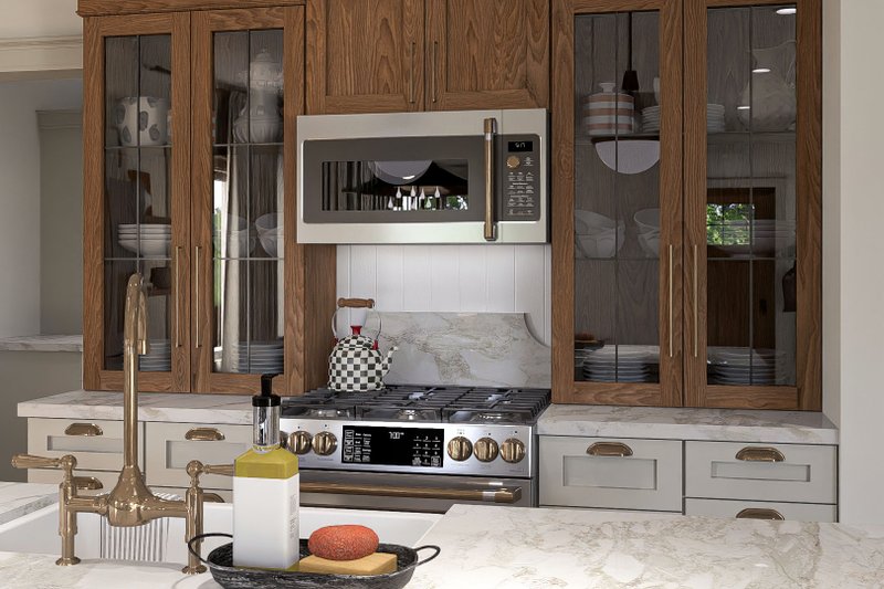House Design - Interior - Kitchen for Craftsman House Plan #455-339 - 3 bed, 2.5 bath