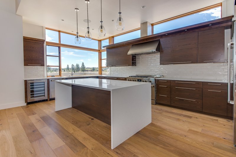 House Blueprint - Interior - Kitchen 1 for Modern House Plan #892-37 - 3 bed, 3.5 bath