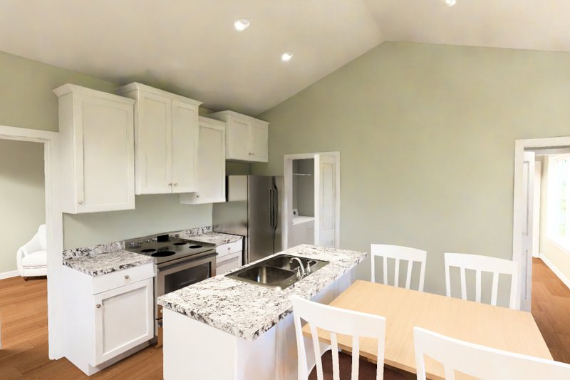 House Blueprint - Interior - Kitchen 1 for Cottage House Plan #513-2438 - 3 bed, 2 bath
