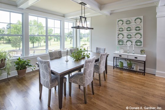 Interior - Dining Room for Craftsman House Plan #929-988 - 4 bed, 4 bath